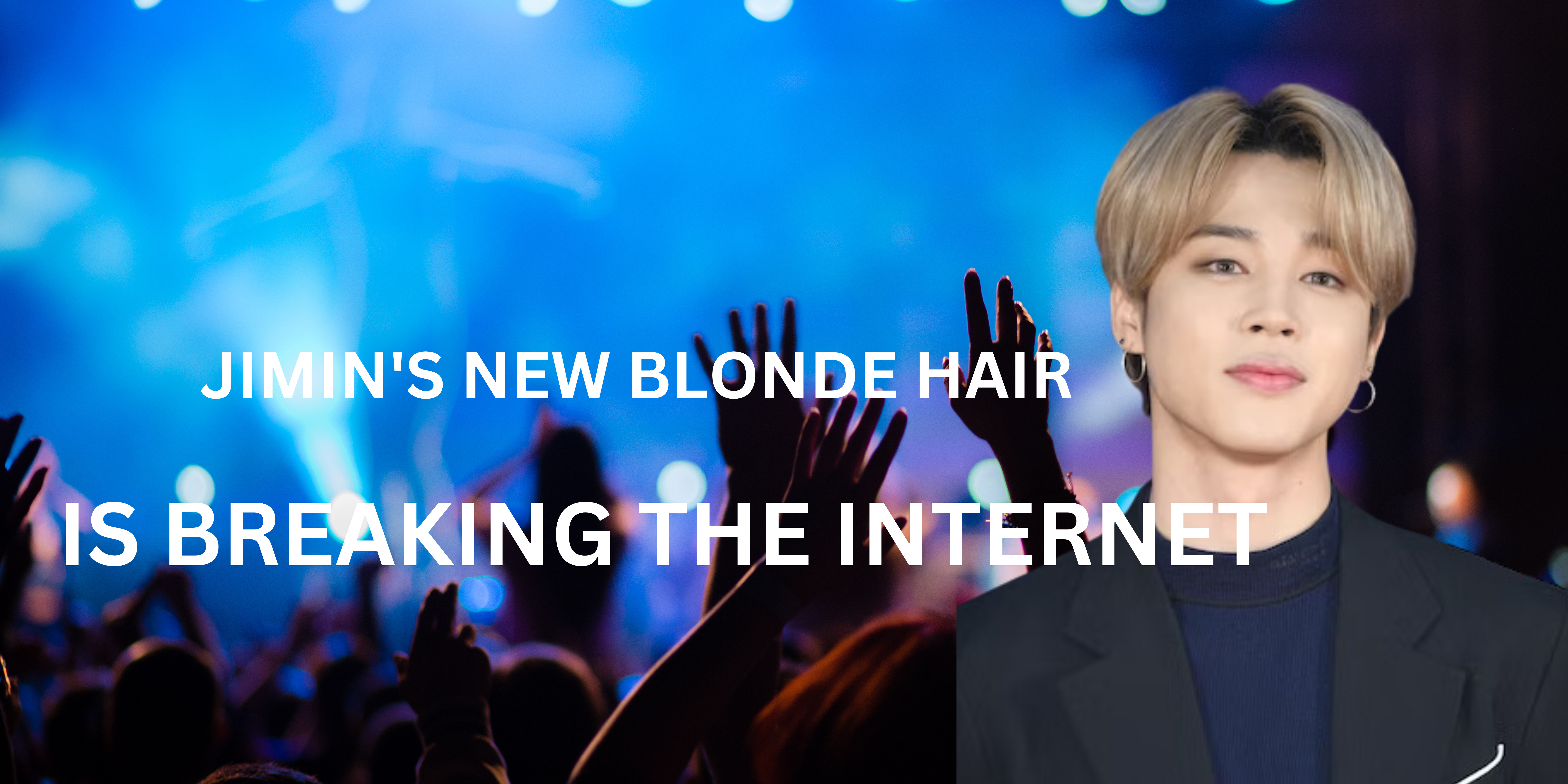 Jimin’s new blonde hair is breaking the internet