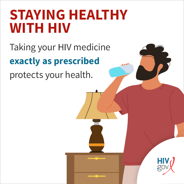 staying healthy with HIV