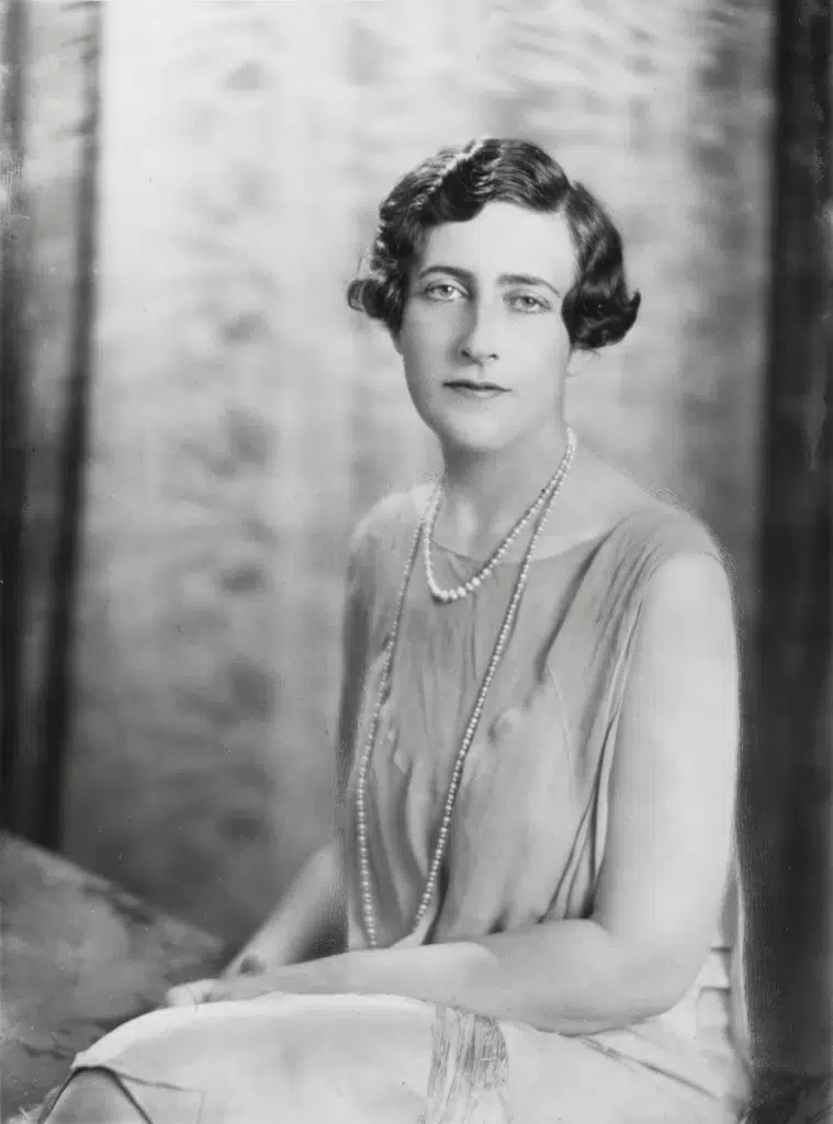 English novelist Agatha Christie circa 1925