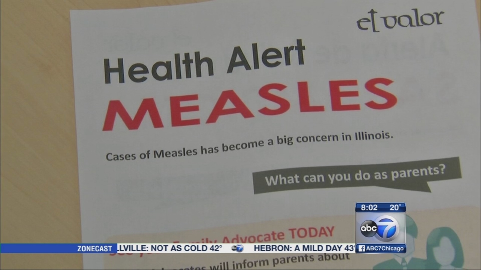 Clermont County Measles Case