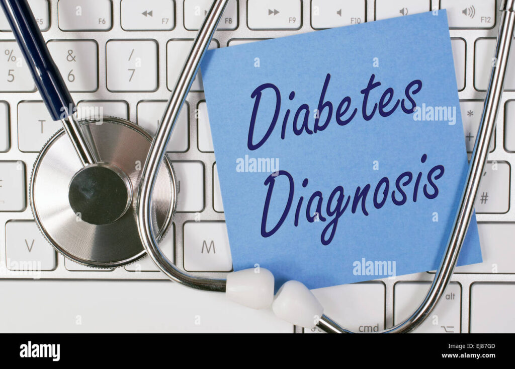 diabetes diagnosis EJ87GD