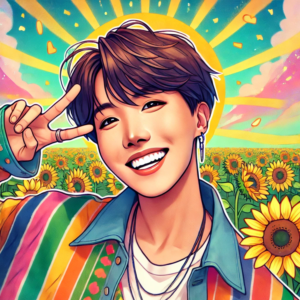 Hobi Sunshine Vibes: A Burst of Positivity!