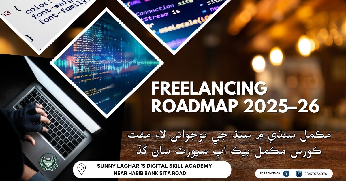 Blue and White Modern Website Development Service Facebook Ad 1